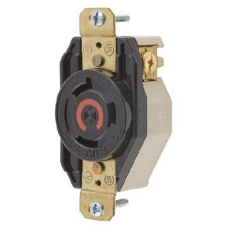 Hubbell - HBL2640 - Receptacle, 480V, 30A, L8-30R,...