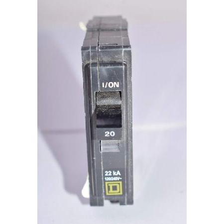 Schneider Electricミニチュア回路遮断器120 / 240ボルト20-amp qo1...