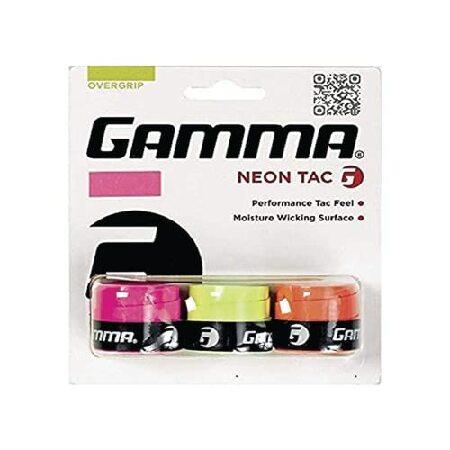 Gamma overgrip neon tac 3 rose/orange/jaune 145627...