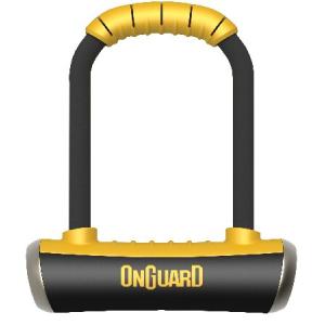 OnGuard Pitbull Medium U-Lock (Black, 3.55 x 6.90-Inch) by OnGuard｜awa-outdoor