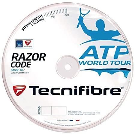 テクニファイバー(Tecnifibre) レーザーコード ロール200m ゲージ1.30mm ブルー...