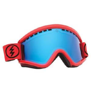 Electric EGV Snow Goggle, Bright Brick, Bronze/Blue Chrome by Electric California｜awa-outdoor