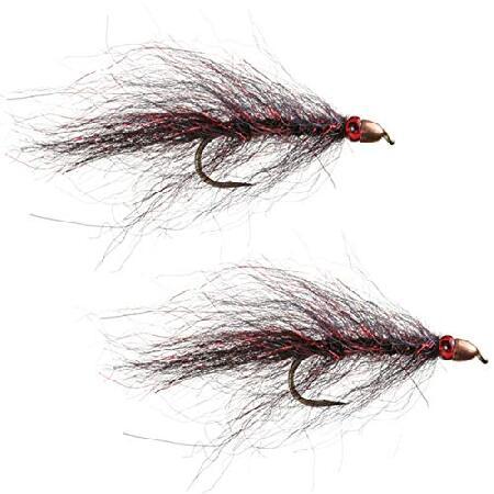 Umpqua Ruby Eyed Leech 8 Fly Fishing Streamers ＆ L...