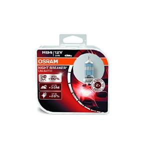 Osram Night Breaker無制限Plus 110 % moreライトhb4ヘッドライト電球( Duo )