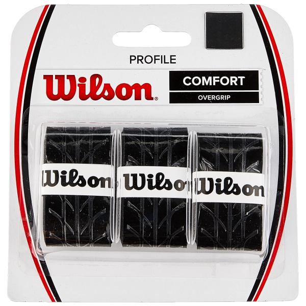 Wilson Profile テニスラケットオーバーグリップ ブラック