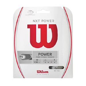 Wilson(ウイルソン) テニス ストリング NXT POWER 17 (NXT パワー 17) WRZ941700 マルチ・フィラメント ガット 単張り ウィルソン｜awa-outdoor