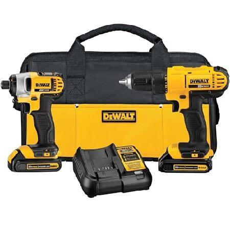 DEWALT 20V MAX Cordless Drill and Impact Driver, P...