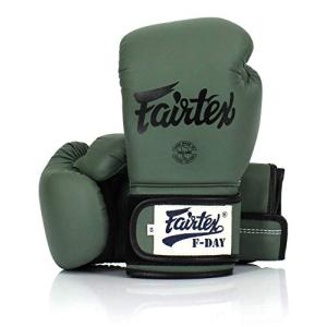 Fairtex(フェアテックス) BGV14 マイクロファイバー ボクシンググローブ ムエタイ ボクシング MMA キックボクシング トレーニング用品 武道 14 oz グリーン｜awa-outdoor