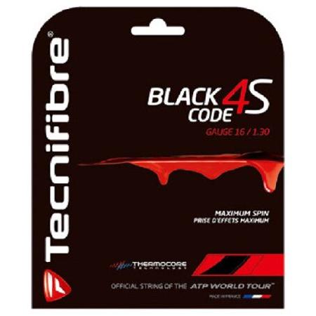 テクニファイバー(Tecnifibre) テニス ストリングス BLACK CODE 4S ゲージ1...