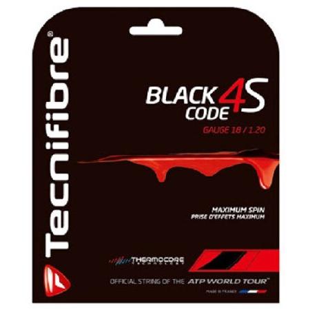 テクニファイバー(Tecnifibre) テニス ストリングス BLACK CODE 4S ゲージ1...
