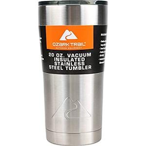 Ozark Trail 20-Ounce Double-Wall Vacuum-Sealed Tumbler by Ozark Trail｜awa-outdoor