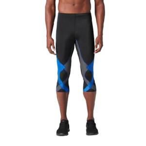 CW-X メンズ 3/4 スタビライクス タイツ L ブラック