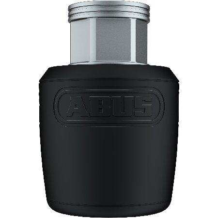 ABUS Nutfix ソリッドアクスル シングルバイクロック ブラック M10 車軸直径