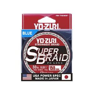 Yo-Zuri スーパーブレイド 150ヤード フローティングブレイド ブルー 30ポンド