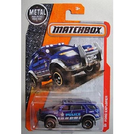 Matchbox, 2016 Ford Explorer Police Car [Blue]