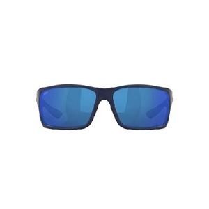 Costa Del Mar RFT75OBMP メンズマットブルーフレームブルーレンズ長方形偏光サングラス