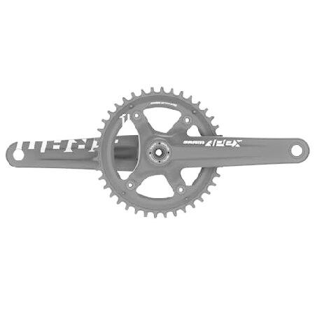 SRAM Apex 1クランクセット10/11 sp。 165mm 42T BCD110 GXP 4...