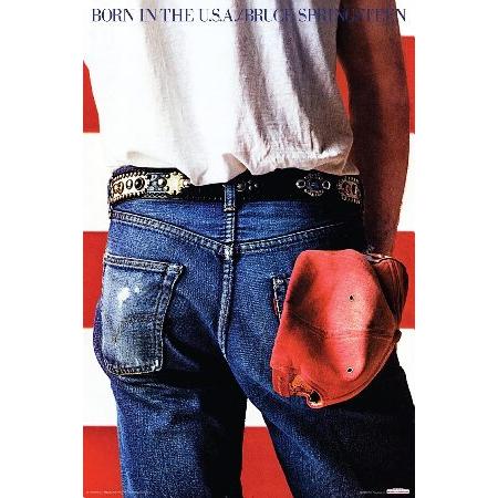 Bruce Springsteen Born In The USA 36 x 24音楽アートプリント...