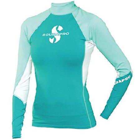 (Large, Caribbean) - ScubaPro Women's UPF 80 T-Fle...