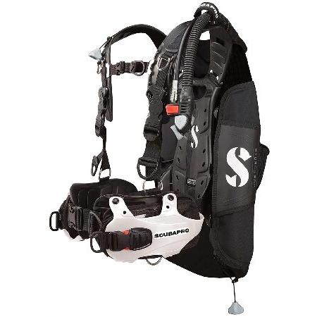 Scubapro Hydros Pro w/第5世代 Air2 BCD- ホワイト - S (メンズ...