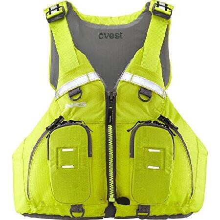 NRS cVest ライフジャケット (PFD)-ライム-XS/M