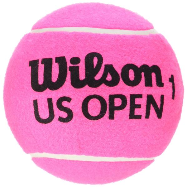 Wilson ミニジャンボテニスボール 空気を抜いた状態 ピンク