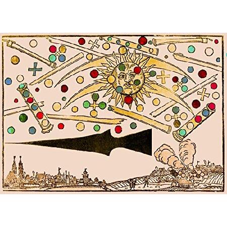 Science Source ニュルンベルクUFO Phenomenon 1561 ポスタープリント...