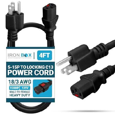 アイアンボックス5 - 15p to Locking c13電源コード - 10 A/125 V、1...