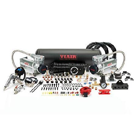 VIAIR デュアルプラチナ 485C オンボードエアシステム (200 Psi、3.82 CFM、...