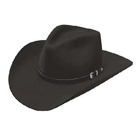 Stetson Men's Seneca, Black, 7 1/2