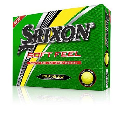 (Tour Yellow) - Srixon Soft Feel Golf Balls, One D...