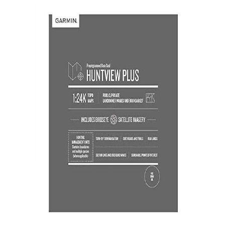 Garmin Huntview Plus、プリロードmicroSDカード、ハンティング管理ユニット付...