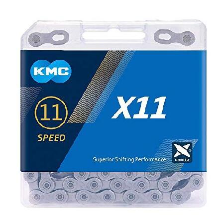 ケイエムシー(KMC) 自転車 チェーン X11 チェーン 【11 SPEED】 グレー 中