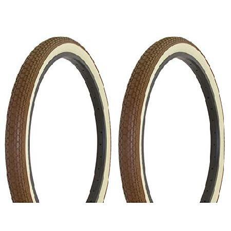 Lowrider Two Bike Tire Duro 26" x 2.125" Brown/Cre...