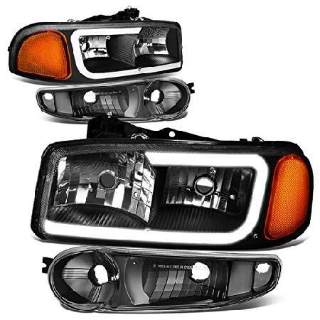 DNA MOTORING HL-LB2-DAN99-BK-AM ブラック アンバー LED DRL ...