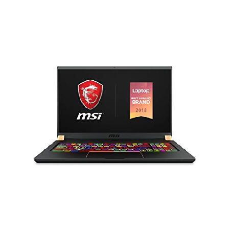 MSI GS75ステルス-248 17.3" ゲーミングノートパソコン、144Hzのディスプレイ、薄...