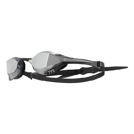 TYR Tracer x Elite Mirrored Race Goggle- Silver Bl...