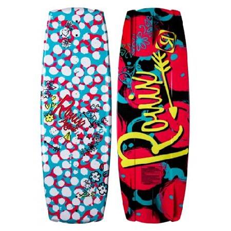 Ronix August 女の子用 ウェイクボード スパークル ホワイト/ピンク/ブルー/イエロー ...