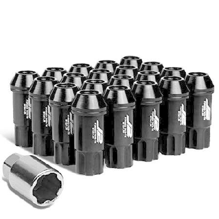 J2 Engineering LN-T7-011-125-BK Black 20Pcs M12 x ...