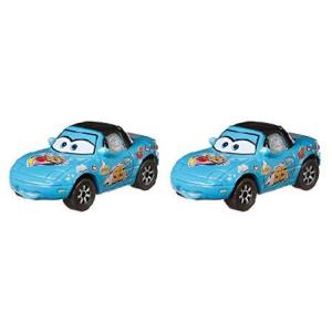 ディズニー ピクサー カーズ 3 ディノコ ミア ＆ ディノコ ティア 2パック 1:55スケール ダイキャストファン お気に入りのキャラクター乗り物 レーシングやスト