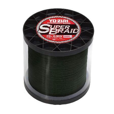 Yo-Zuri YZ SB 20LB DG 3000YD Super Braid Dark Gree...