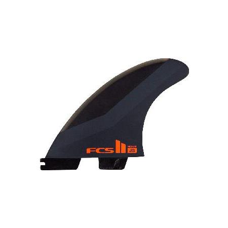 FCS 2 JS PC トライフィンセット チャコール-レッド M