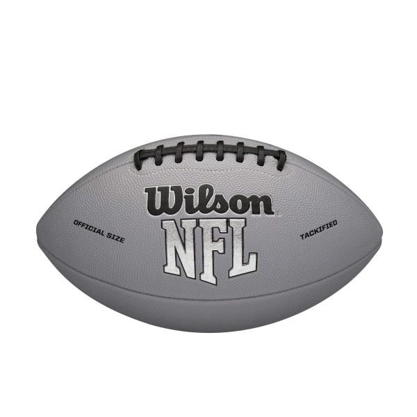 WILSON NFL MVP Football - Gray, Peewee