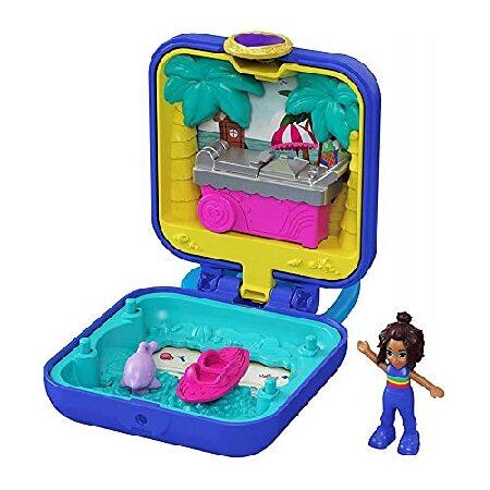Polly Pocket Shani Tropical Beach Compact with Mob...