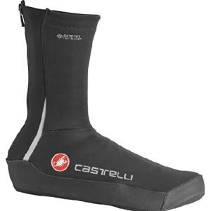 Castelli Instenso UL Shoecover I 防風 シューウォーマー オーバーシューズ サイクリング、マウンテンバイク用 - ライトブラック - M