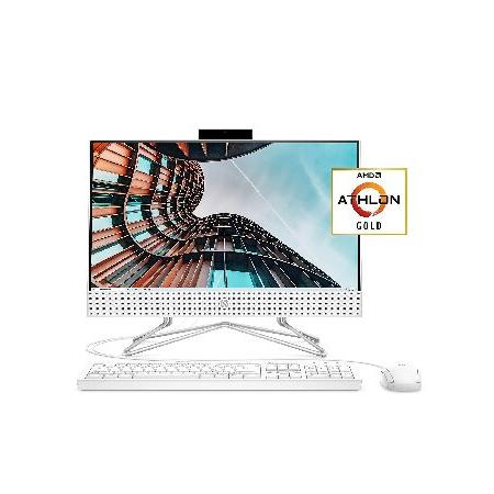 HP 22 All-in-One PC, AMD Athlon Gold 3150U Process...
