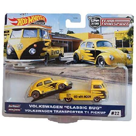 Mattel ホットウィール チーム トランスポート フォルクスワーゲン トランスポーター T1 ピ...