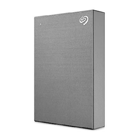 Seagate (シーゲイト) One Touch 4TB 外付けハードドライブ HDD - ブラッ...