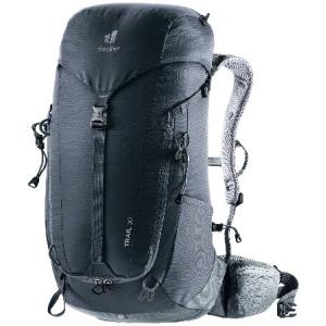 Deuter ユニ - 大人用 トレイル30 ハイキングバックパック、ブラック (ブラックグラファイト)、30 l｜awa-outdoor