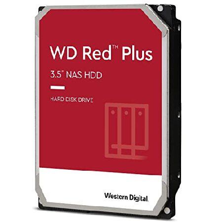 WD Red Plus 2TB NAS 3.5インチ 内蔵ハードドライブ - 5,400 RPMクラ...